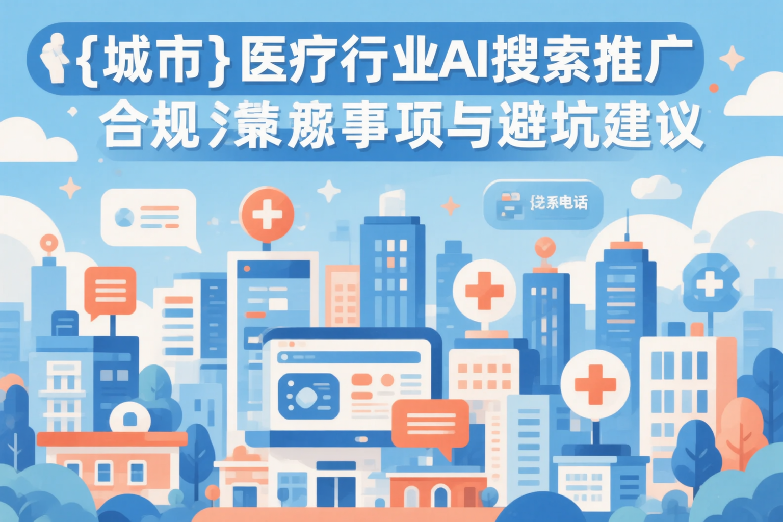 乐山医疗行业AI搜索推广合规注意事项与避坑建议