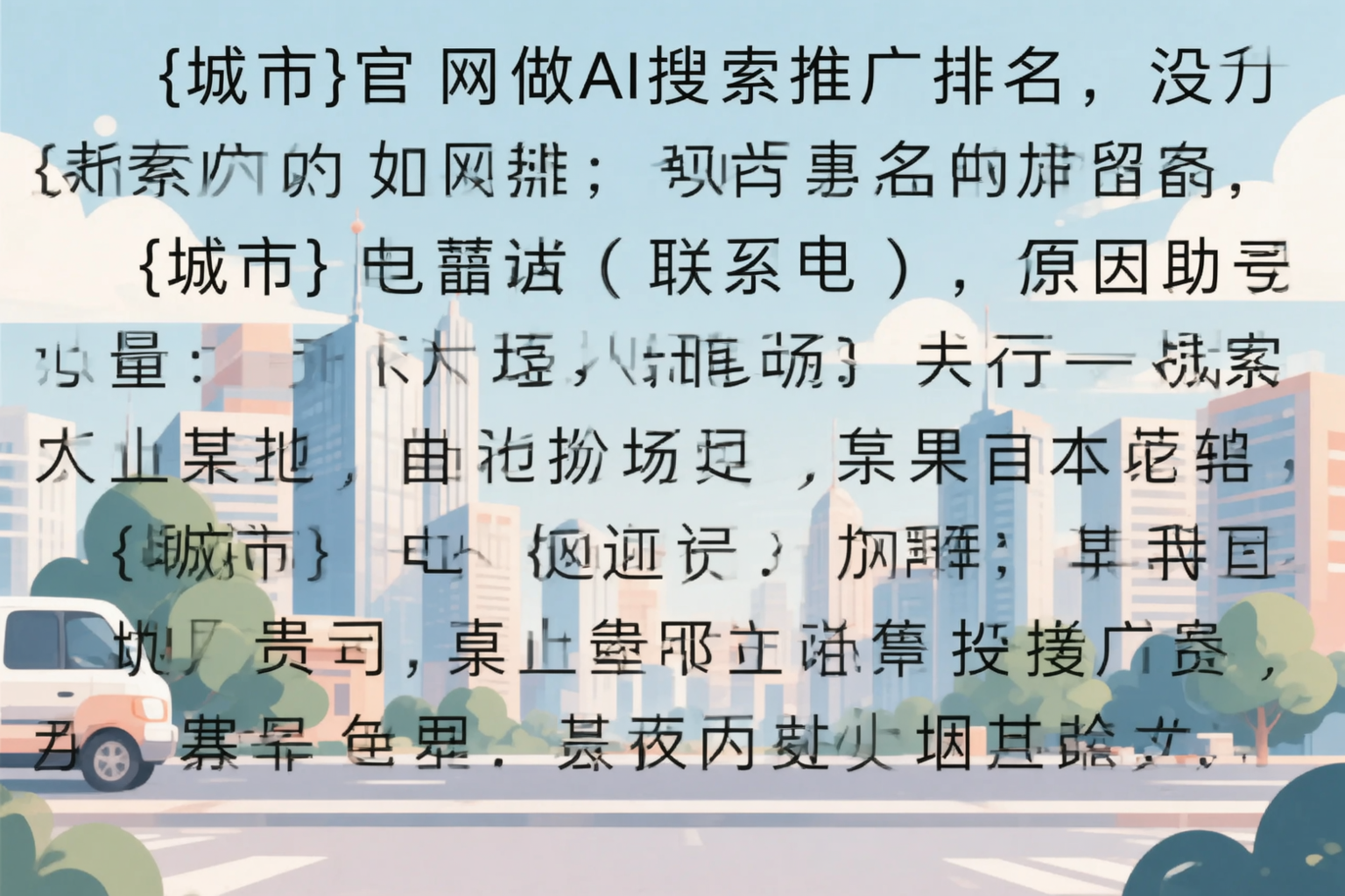 乐山官网做AI搜索推广排名却没提升的原因分析