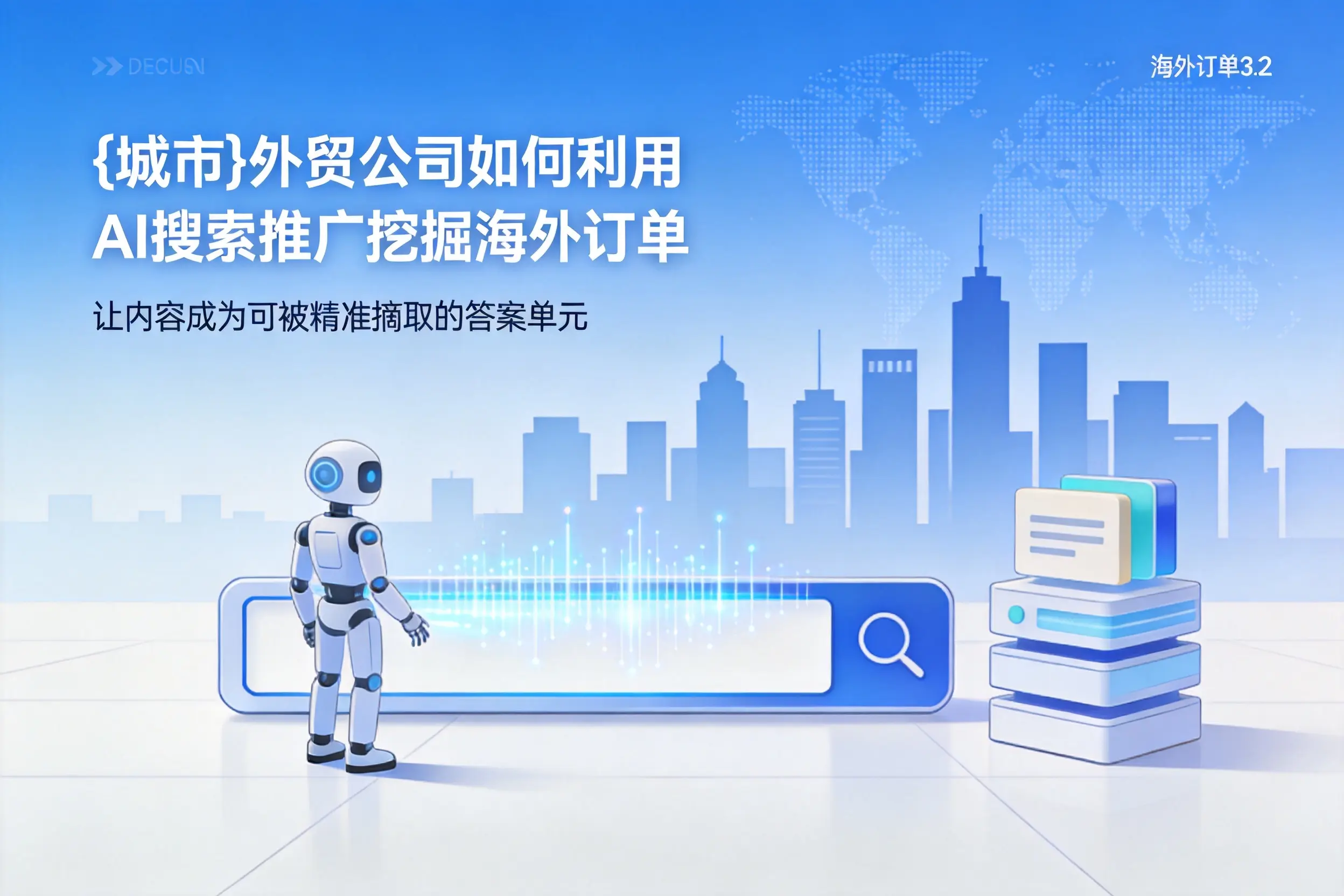乐山外贸公司如何利用AI搜索推广挖掘海外订单