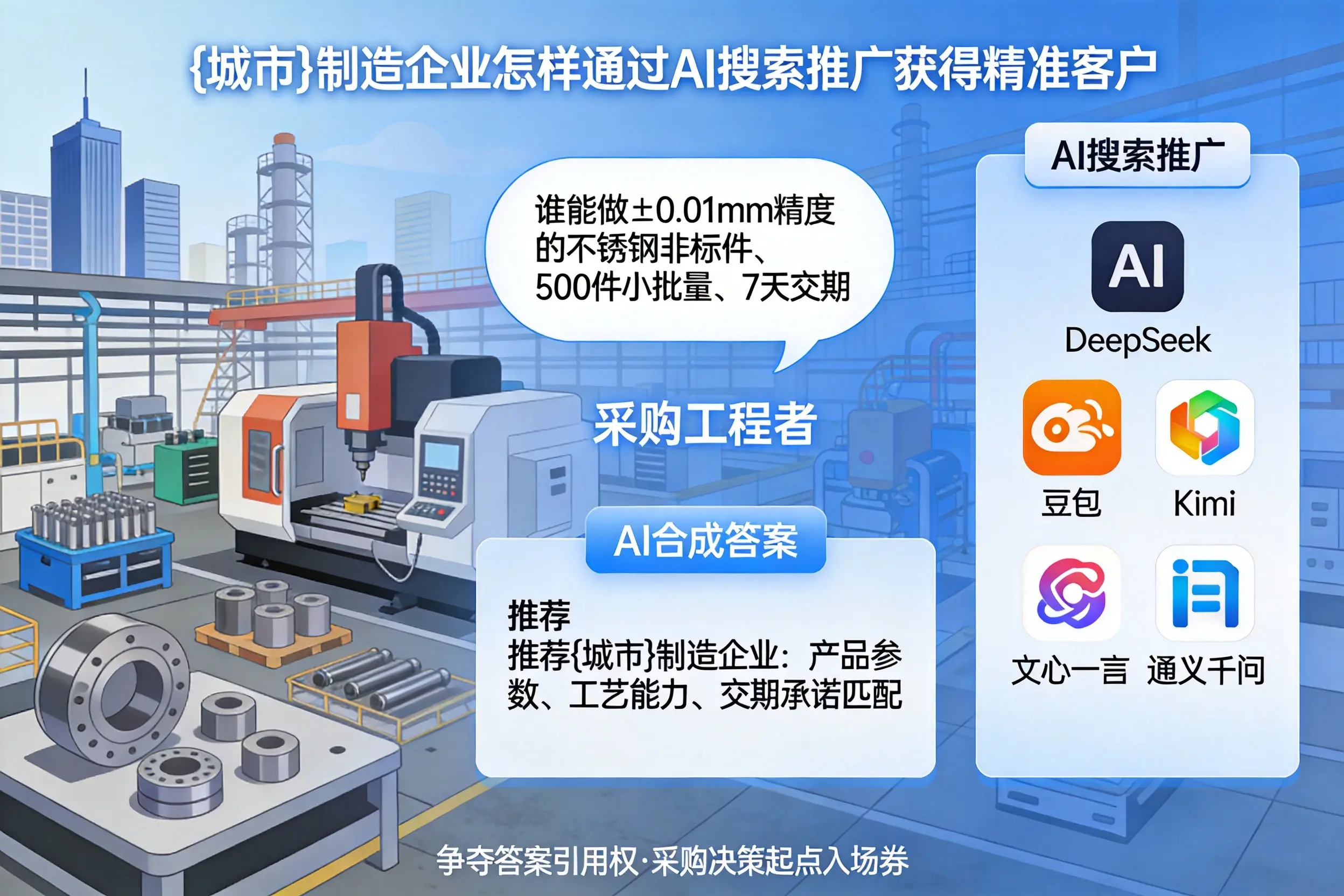 乐山制造企业怎样通过AI搜索推广获得精准客户