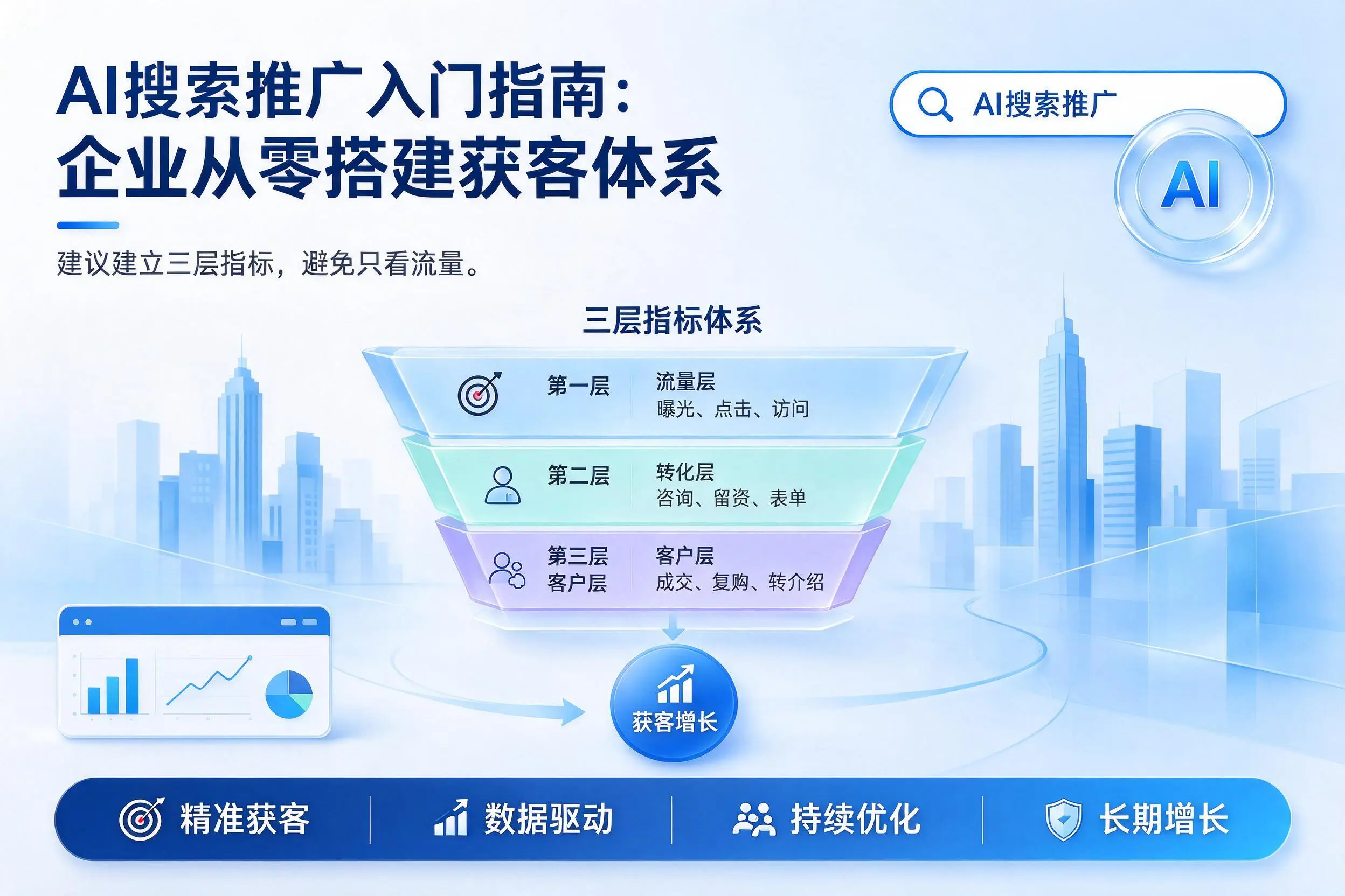 AI搜索推广入门指南:乐山企业从零搭建获客体系