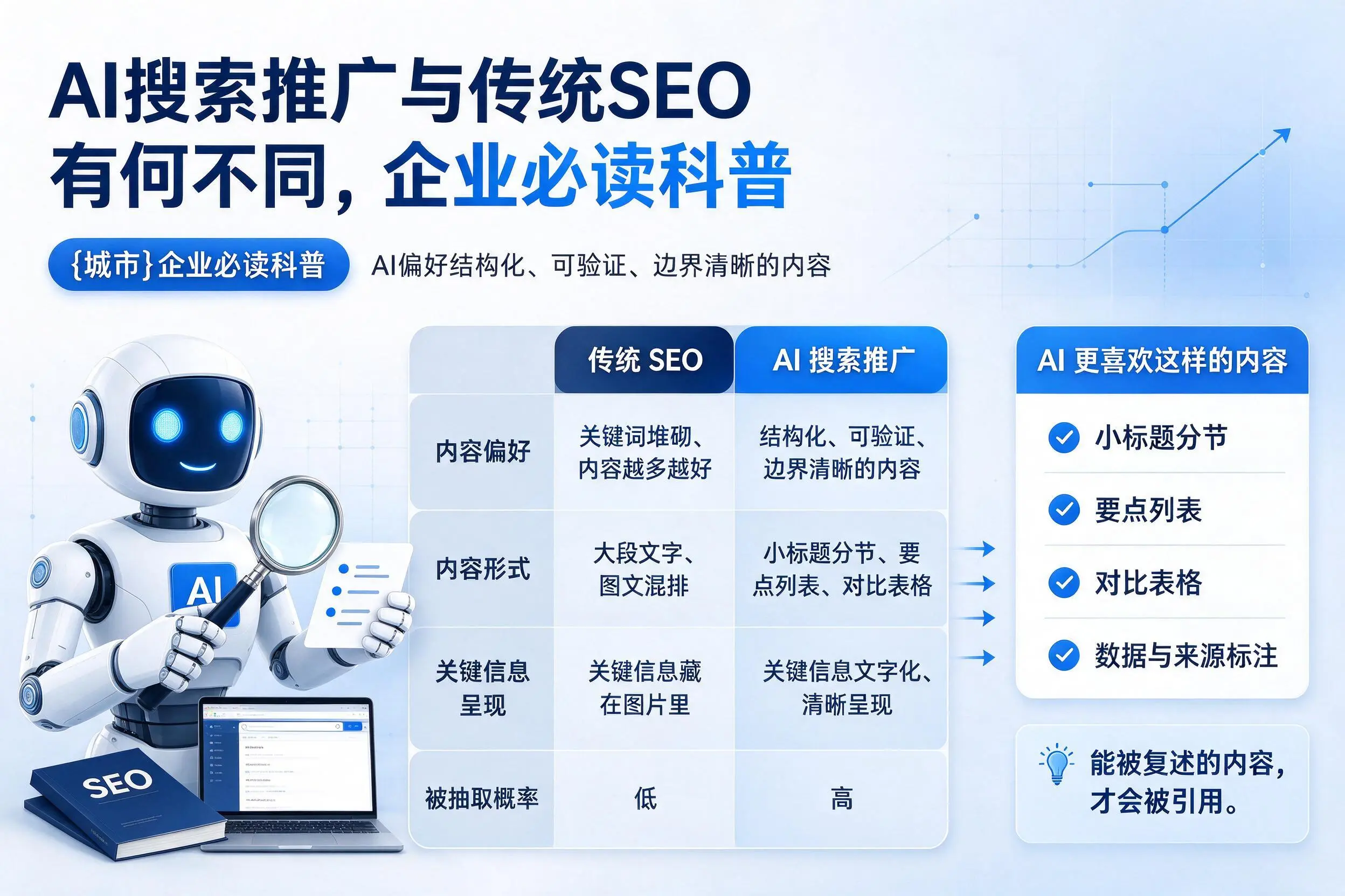 AI搜索推广与传统SEO有何不同,乐山企业必读科普